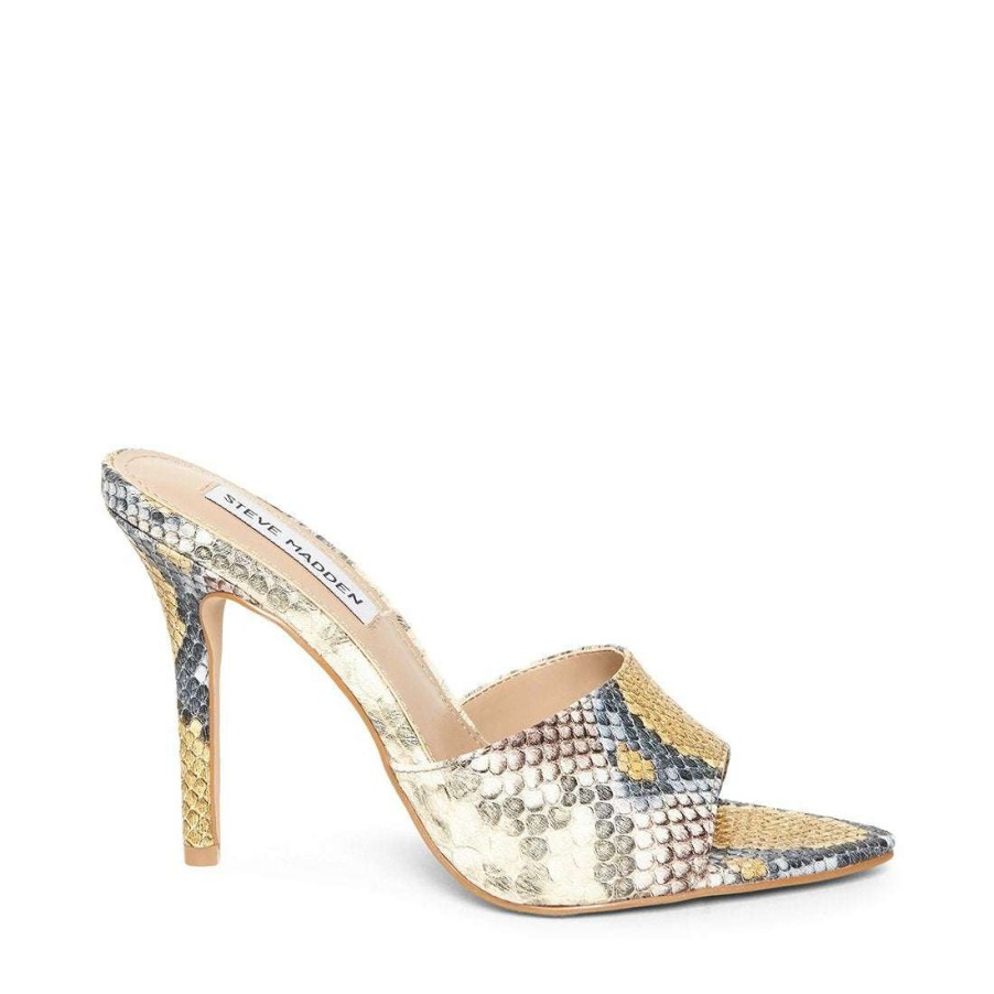 Heels * | Coupon Stevemadden Feisty Snake