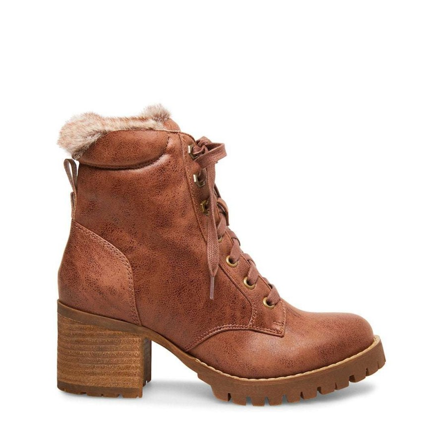 Booties * | Coupon Stevemadden Comfort Tan