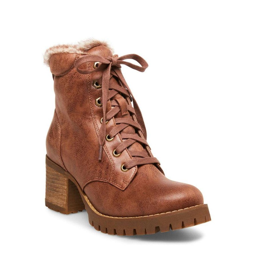 Booties * | Coupon Stevemadden Comfort Tan