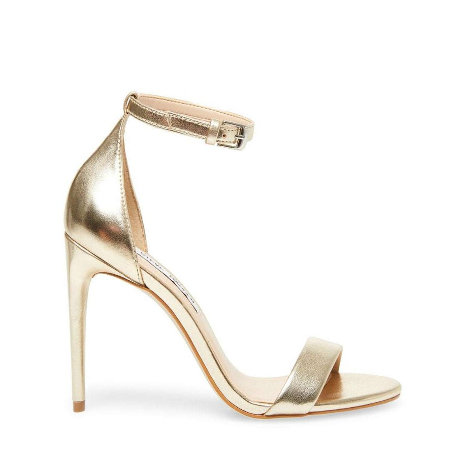 Heels * | Cheap Stevemadden Angelina Metallic