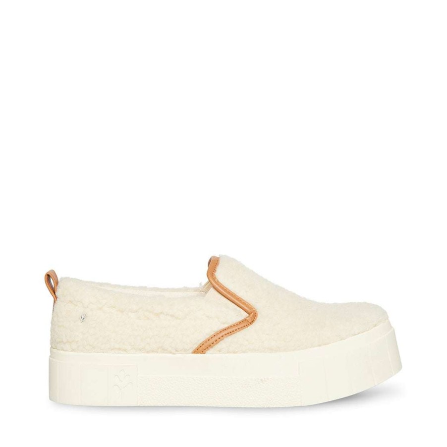 Sneakers * | Wholesale Stevemadden Cosmo-S Natural