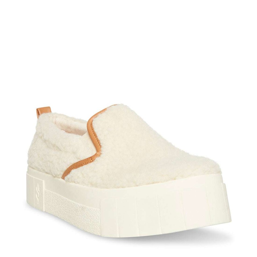 Sneakers * | Wholesale Stevemadden Cosmo-S Natural