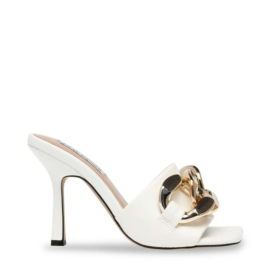 Heels * | Best Deal Stevemadden Jamilla White