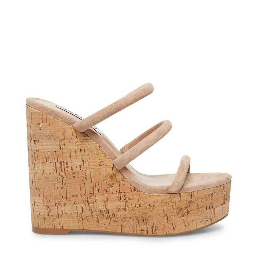 Platforms * | Hot Sale Recurate Summer Sm Rebooted Camel Suede