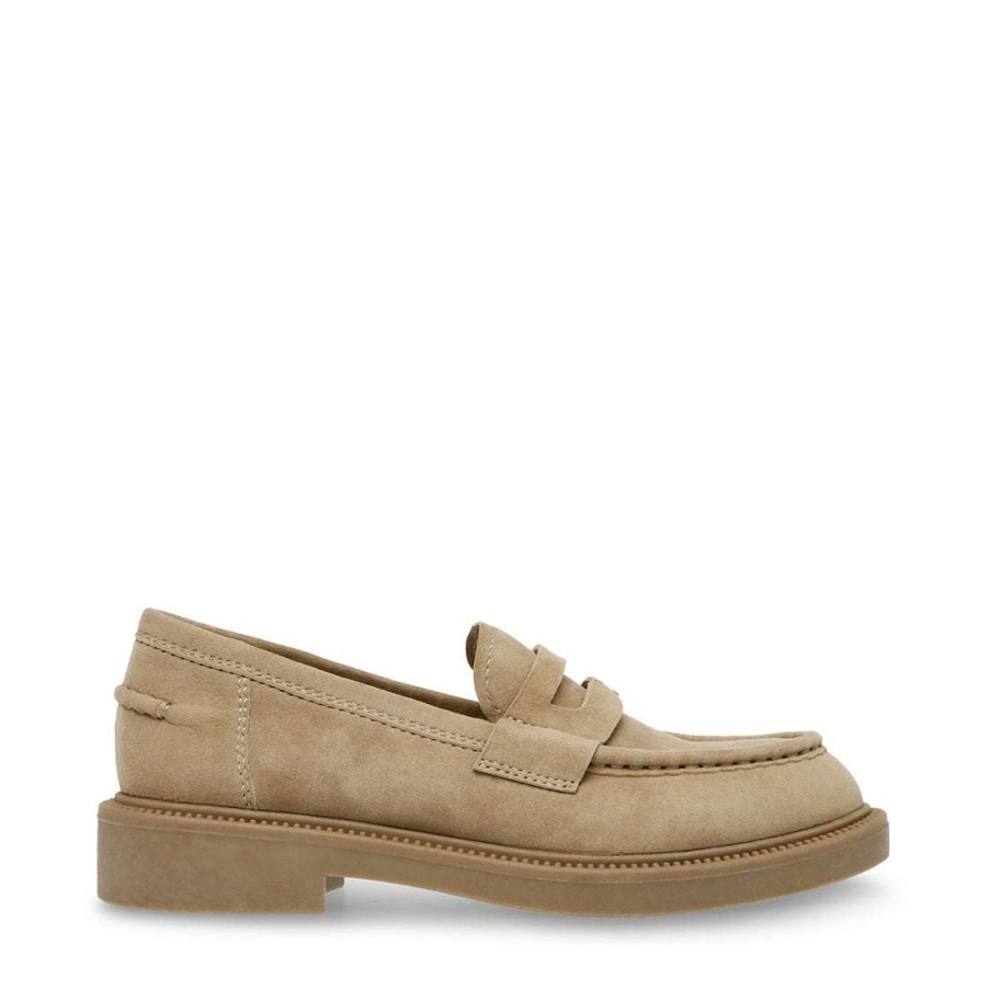 Loafers * | Best Sale Stevemadden Kallen Sand Suede