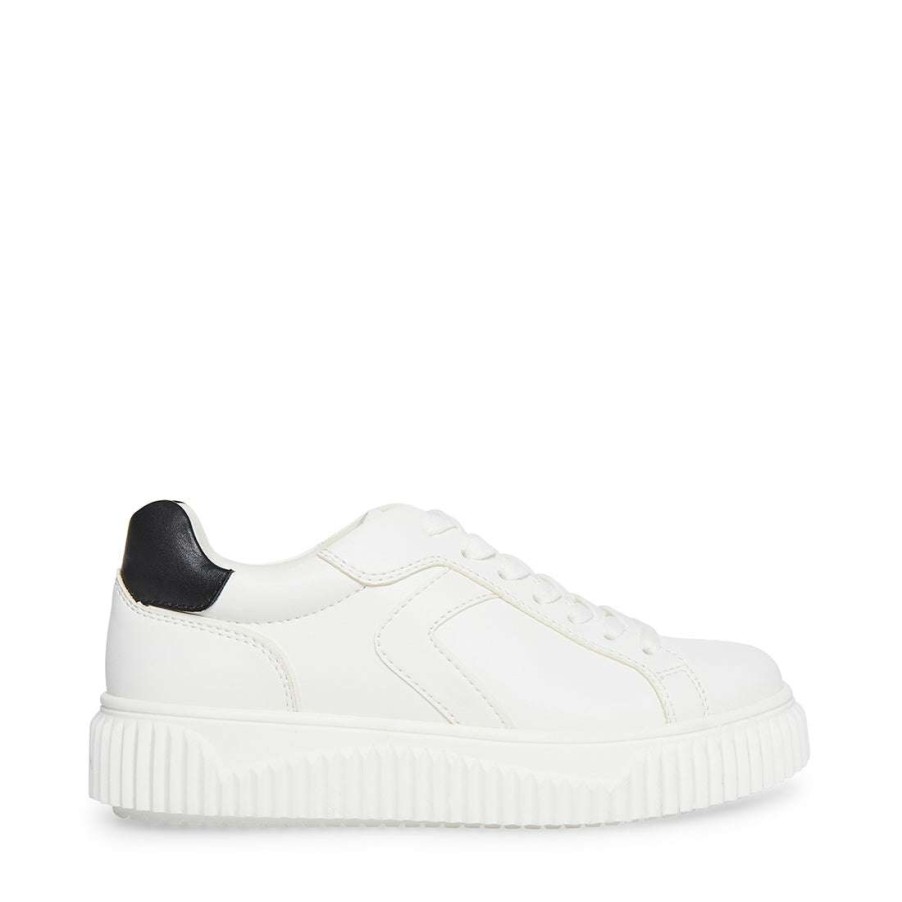 Platforms * | Wholesale Stevemadden Dillyn White Black