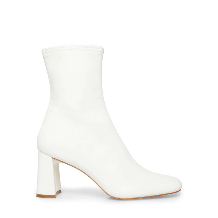 Booties * | Best Reviews Of Stevemadden Hush White