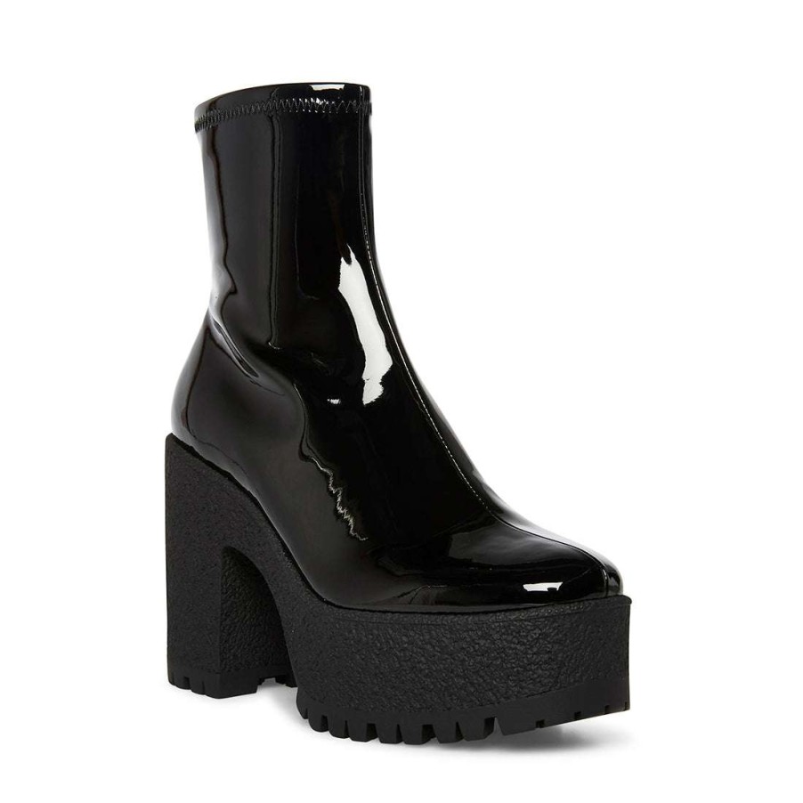 Platforms * | Coupon Stevemadden Outlast Black Patent