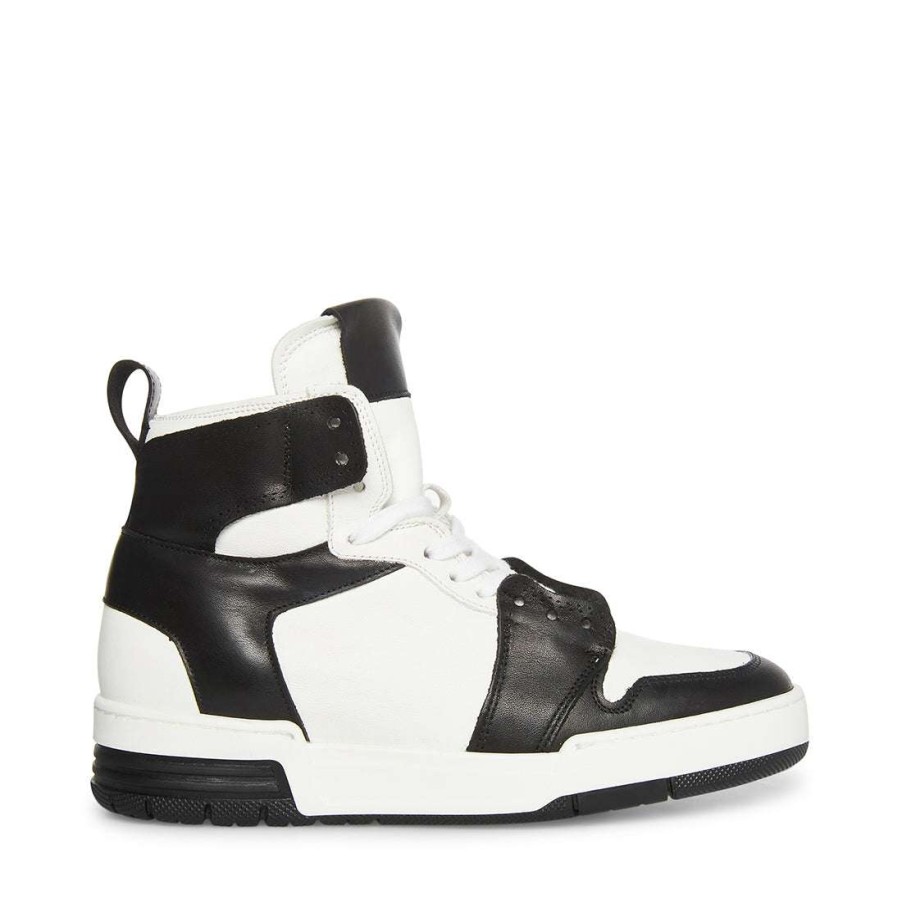 Platforms * | Brand New Stevemadden Bizzy Black/White