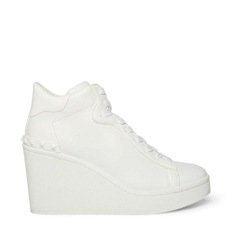 Sneakers * | Budget Stevemadden Brix White