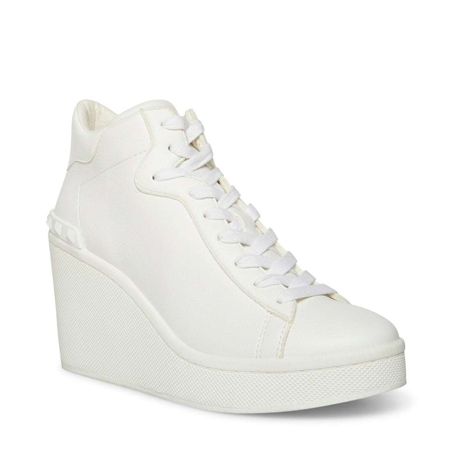 Sneakers * | Budget Stevemadden Brix White