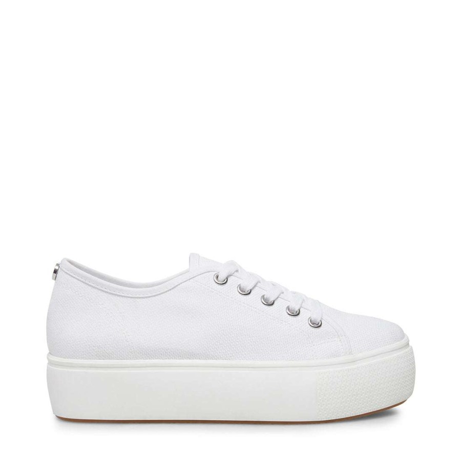 Platforms * | Best Deal Stevemadden Elore White