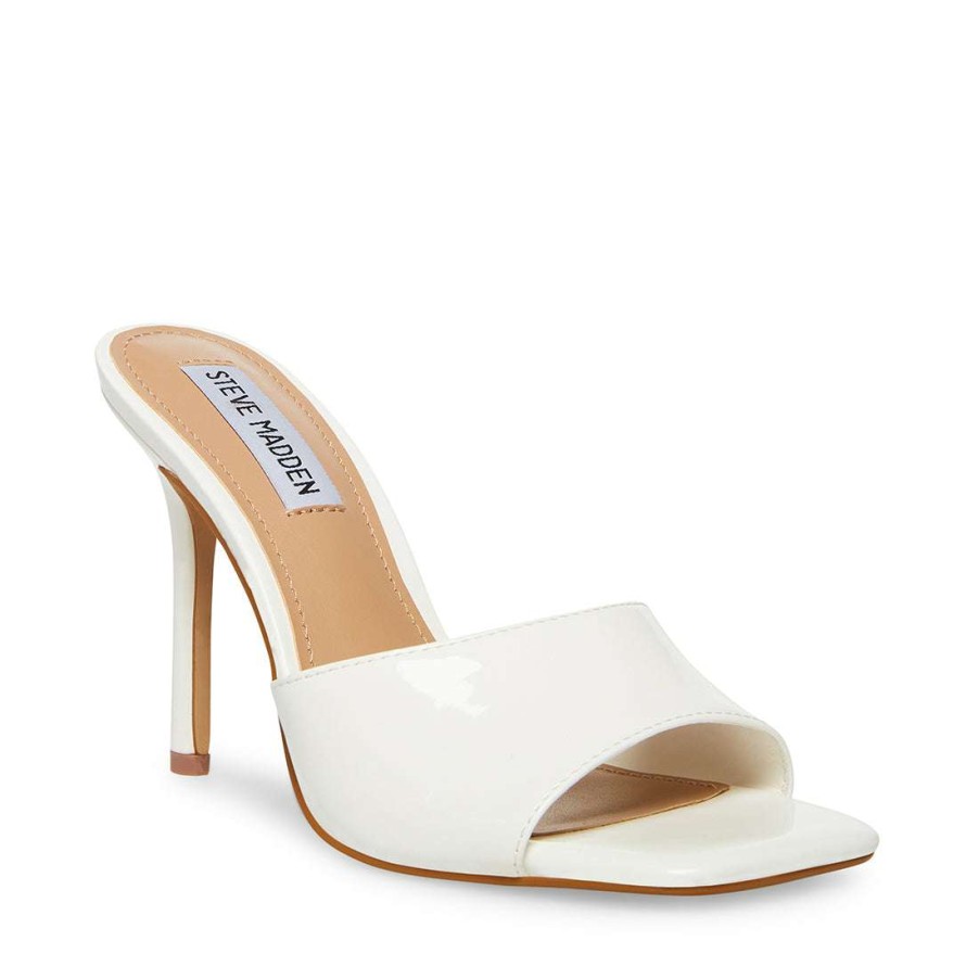 Heels * | Wholesale Stevemadden Signal White Patent