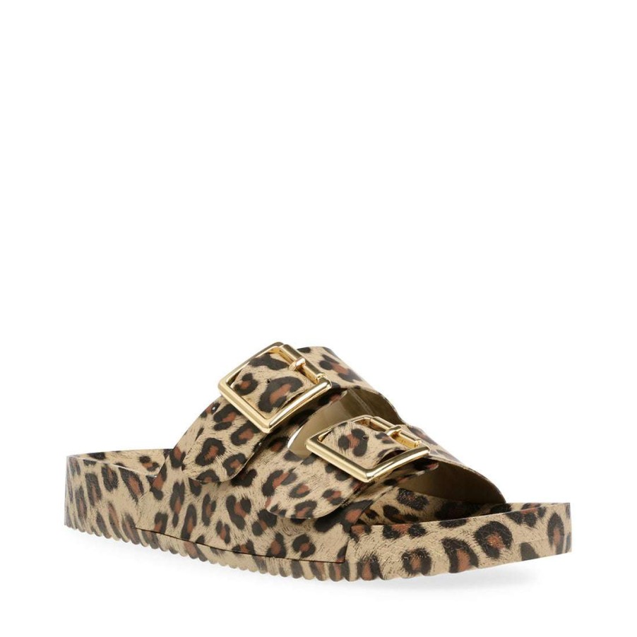 Sandals * | Buy Stevemadden Evanne Leopard