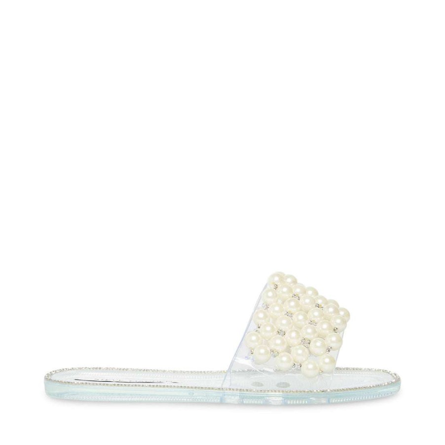 Sandals * | Deals Stevemadden Juliet Clear