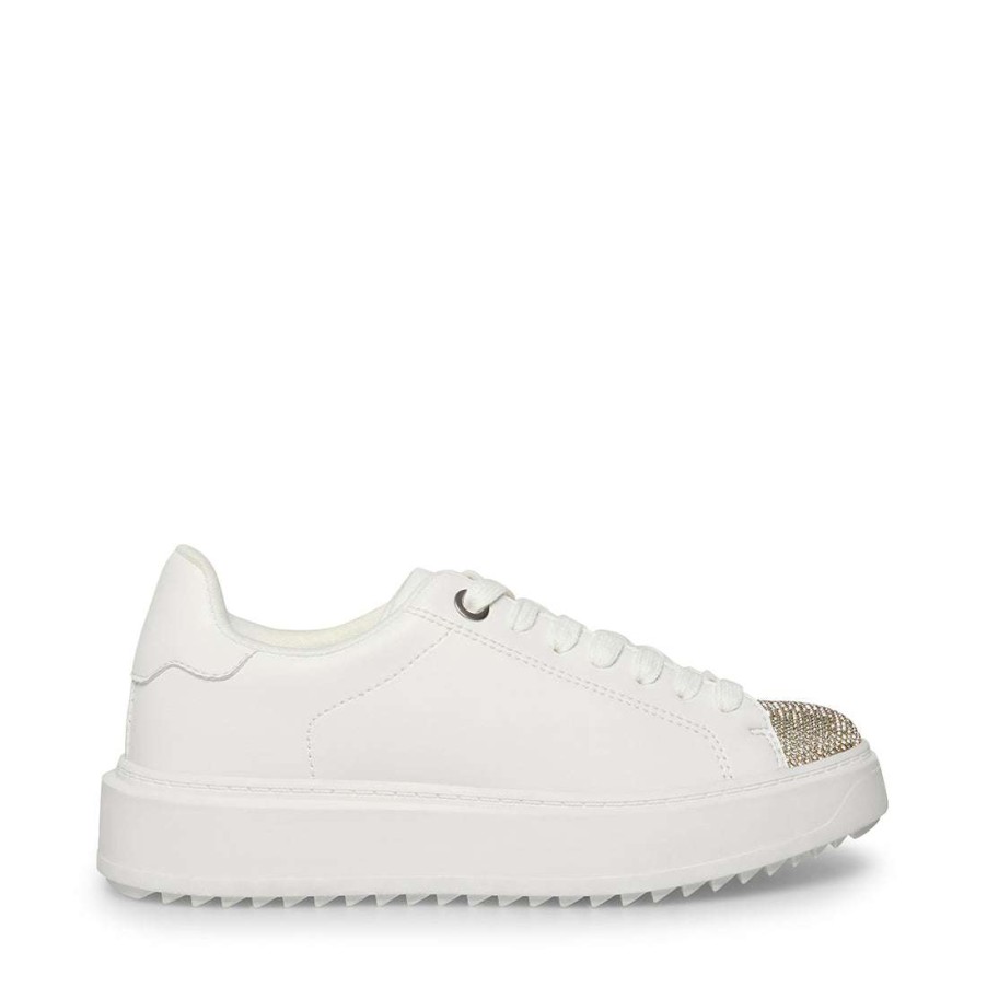 Sneakers * | Hot Sale Stevemadden Catcher-R White