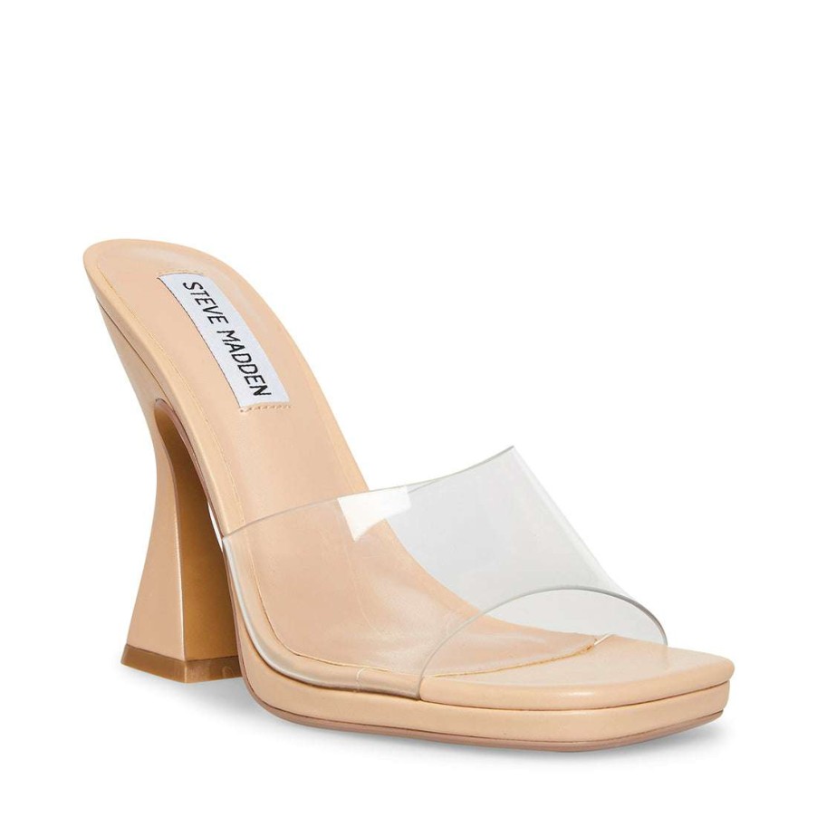 Heels * | Discount Stevemadden Lipa Clear