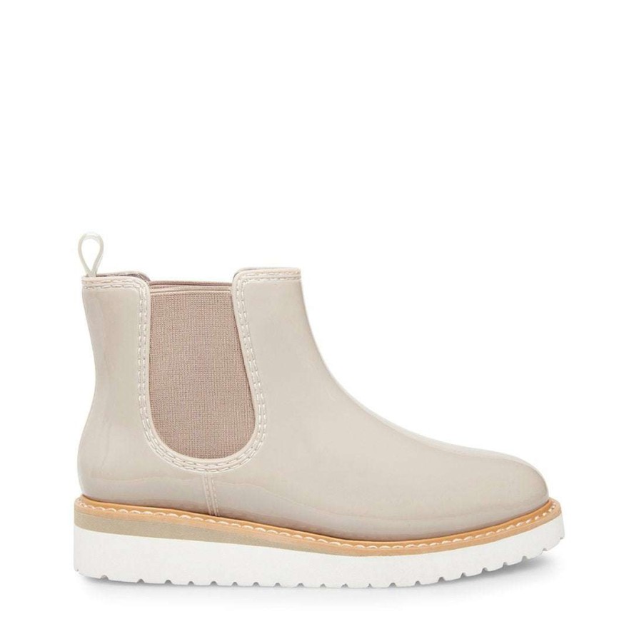 Booties * | Cheapest Stevemadden Puddles Light Grey