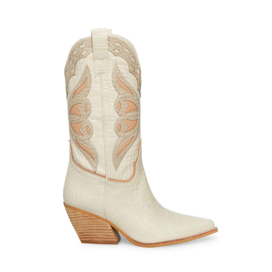 Boots * | Brand New Stevemadden Wynter Bone Multi