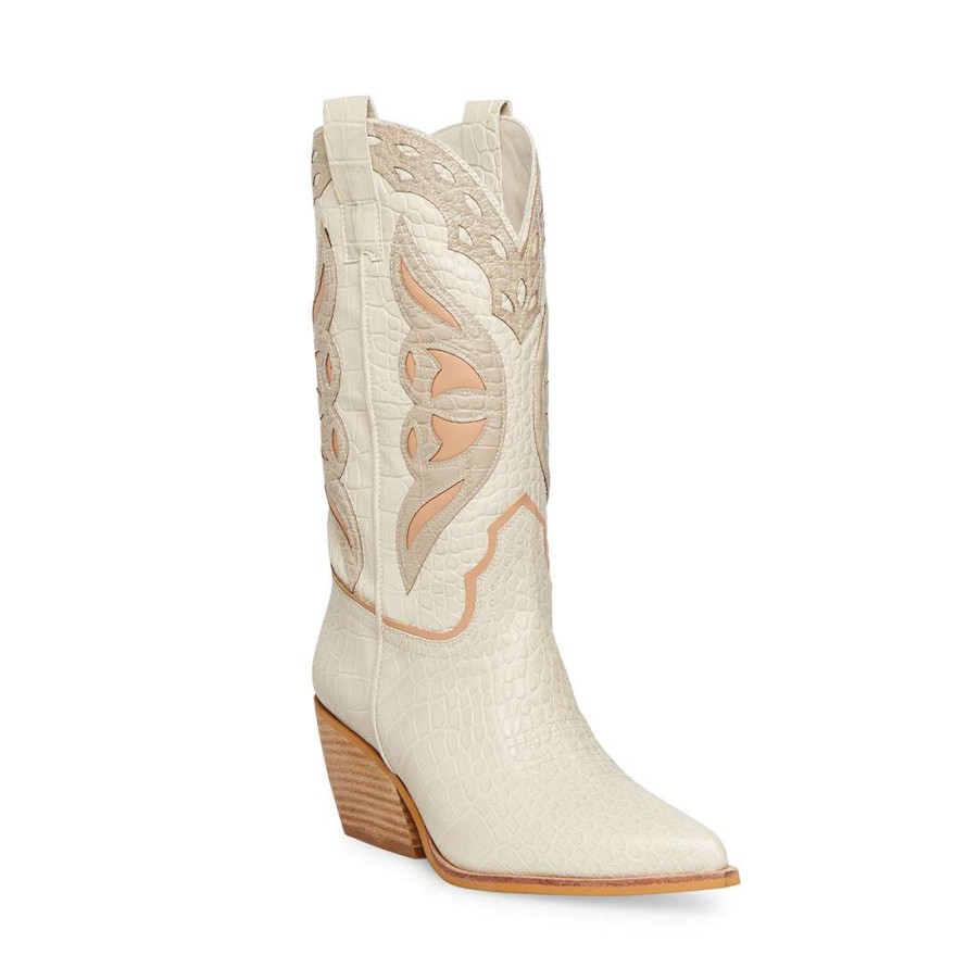 Boots * | Brand New Stevemadden Wynter Bone Multi