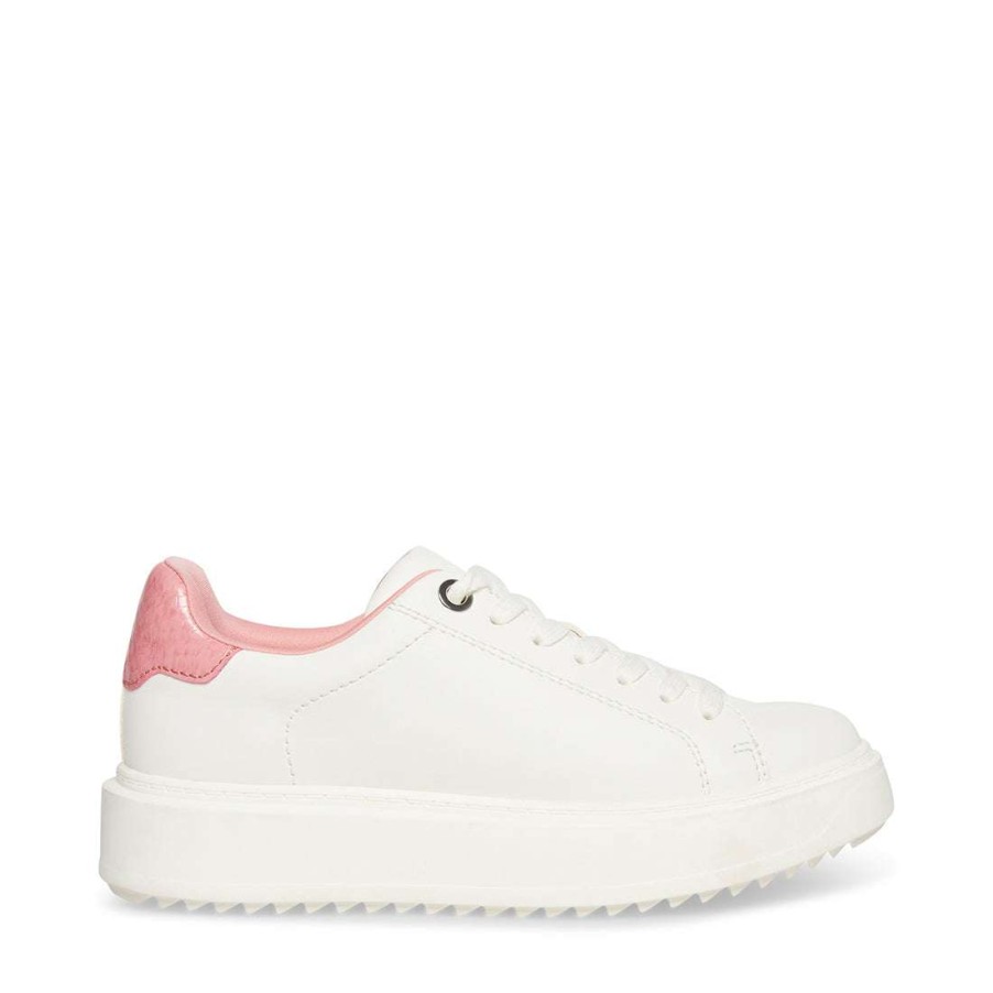 Platforms * | Top 10 Stevemadden Catcher Pink/White