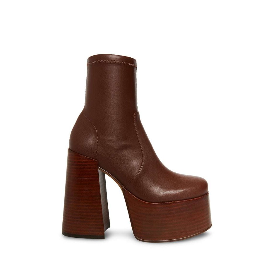 Platforms * | Cheap Stevemadden Eve Brown