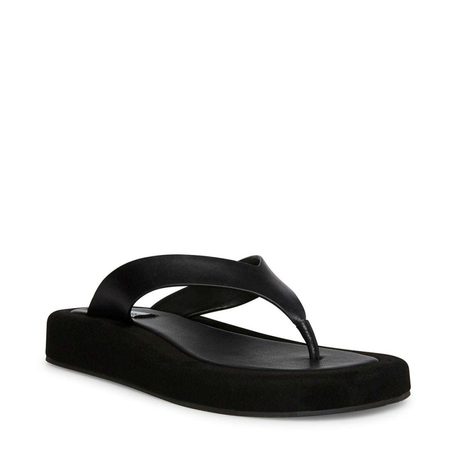 Sandals * | Best Deal Stevemadden Ellen Black