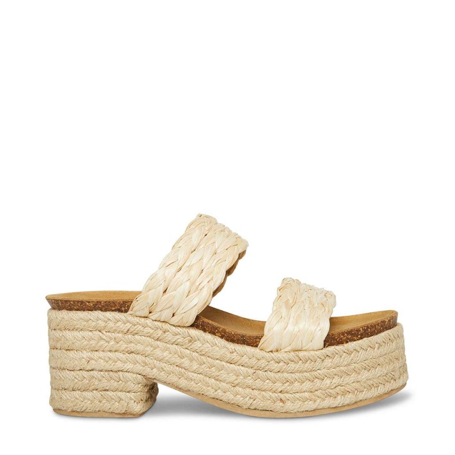 Sandals * | Discount Stevemadden Known Raffia