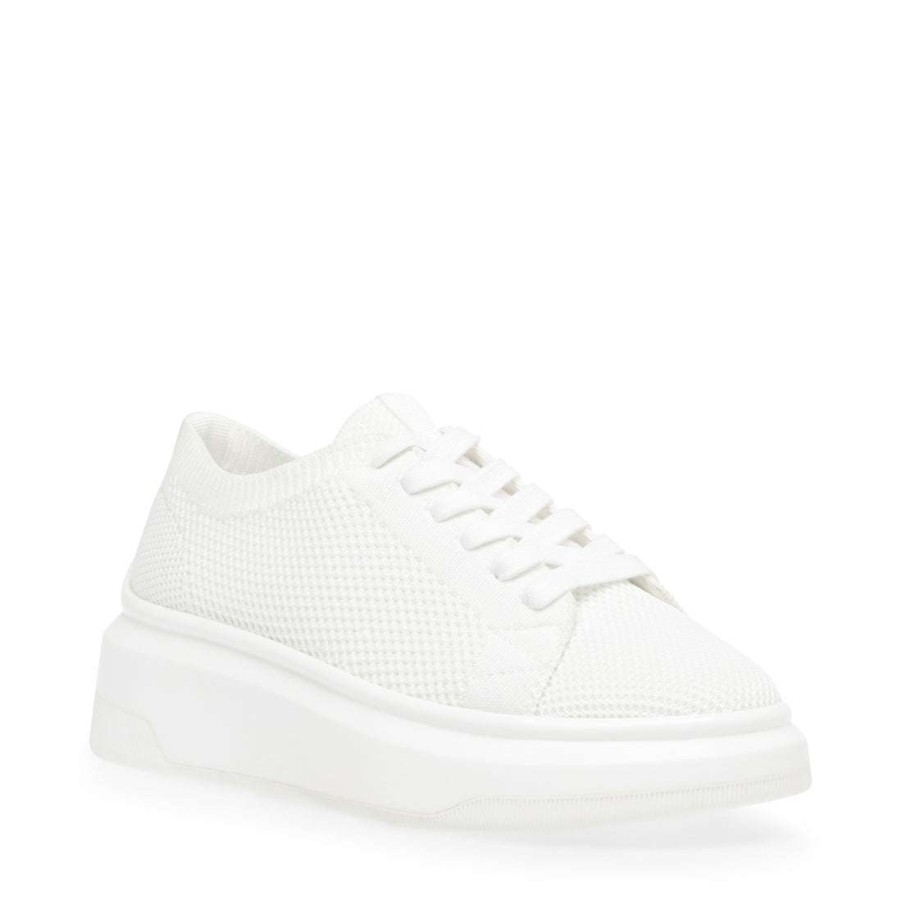 Platforms * | Flash Sale Stevemadden Savage White