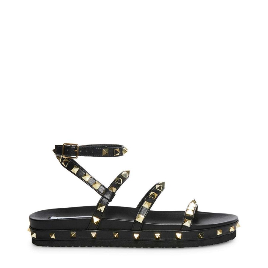 Sandals * | Flash Sale Stevemadden Patrish Black Multi