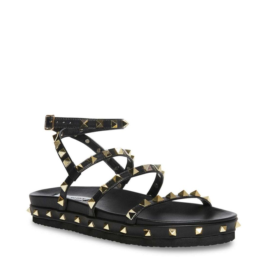 Sandals * | Flash Sale Stevemadden Patrish Black Multi