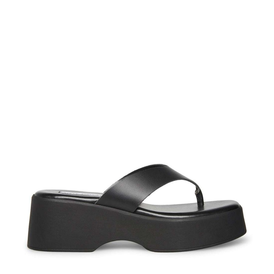 Sandals * | Best Deal Stevemadden Sherri Black