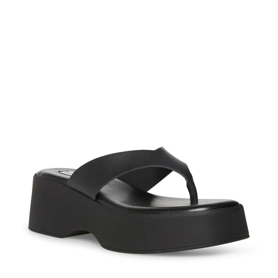 Sandals * | Best Deal Stevemadden Sherri Black