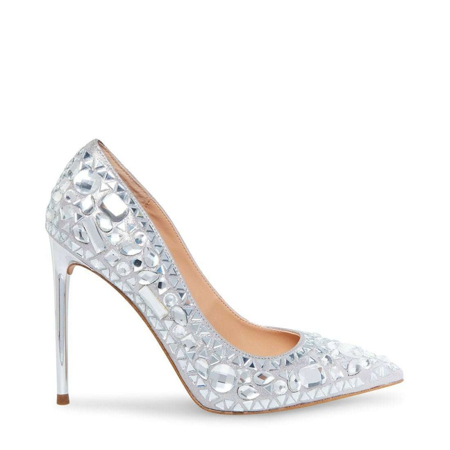 Heels * | Flash Sale Stevemadden Veta Rhinestones