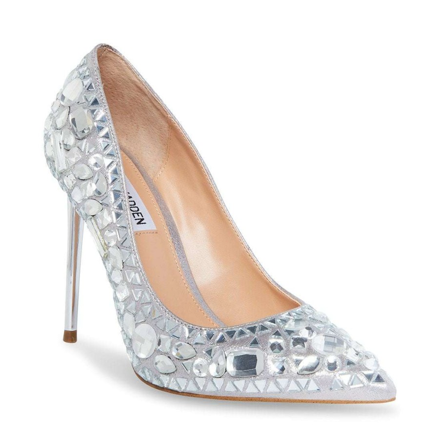 Heels * | Flash Sale Stevemadden Veta Rhinestones