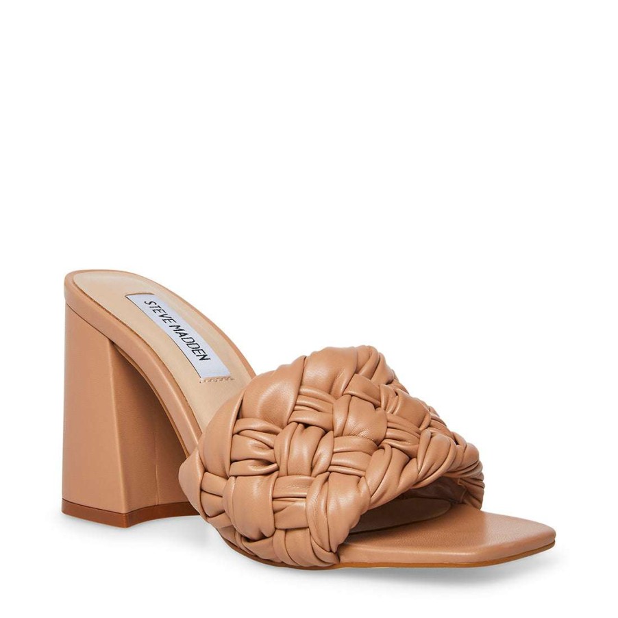 Heels * | Discount Stevemadden Leilani Tan