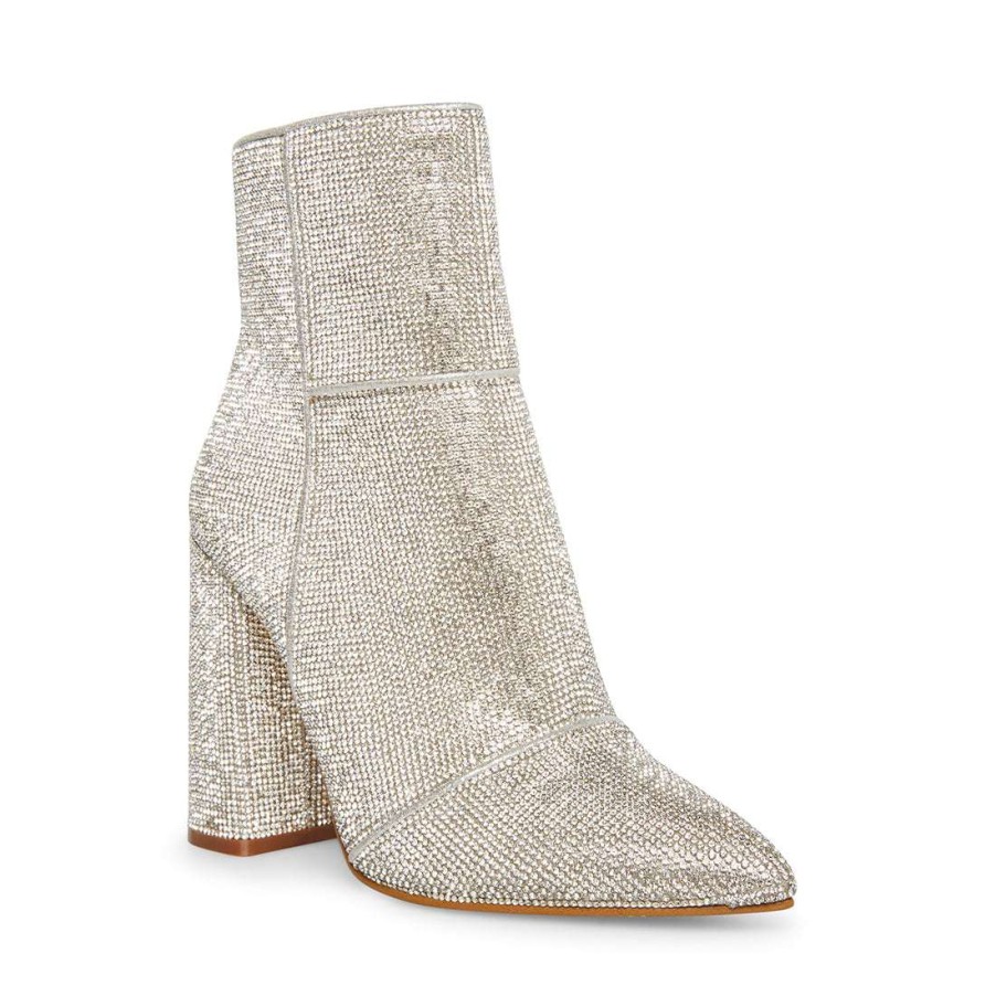 Booties * | Best Pirce Stevemadden Noticed-R Rhinestones