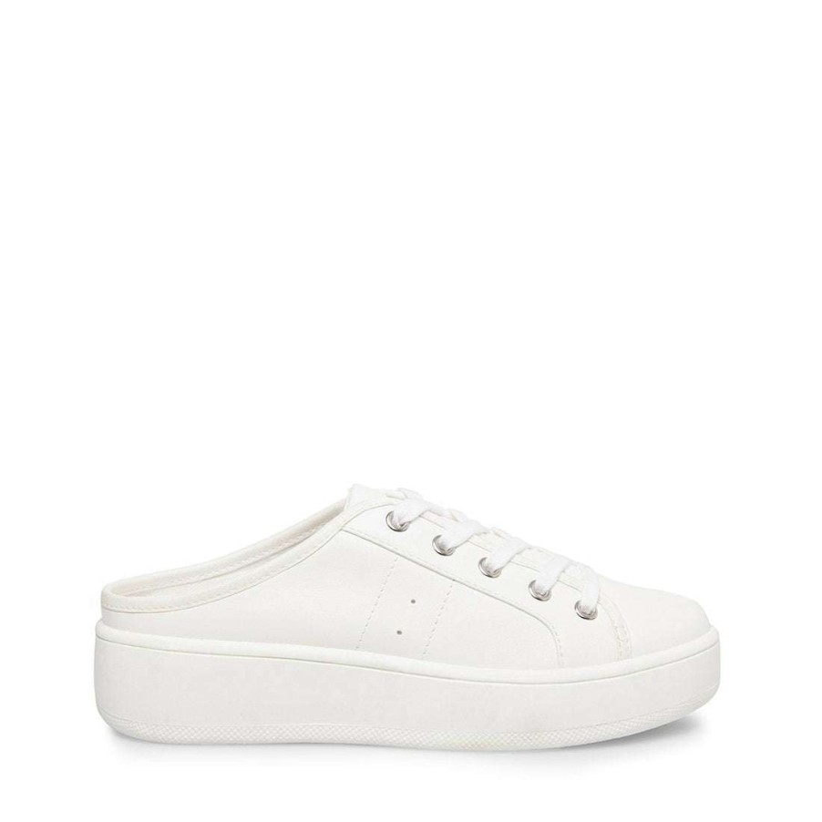 Sneakers * | Discount Stevemadden Balton White