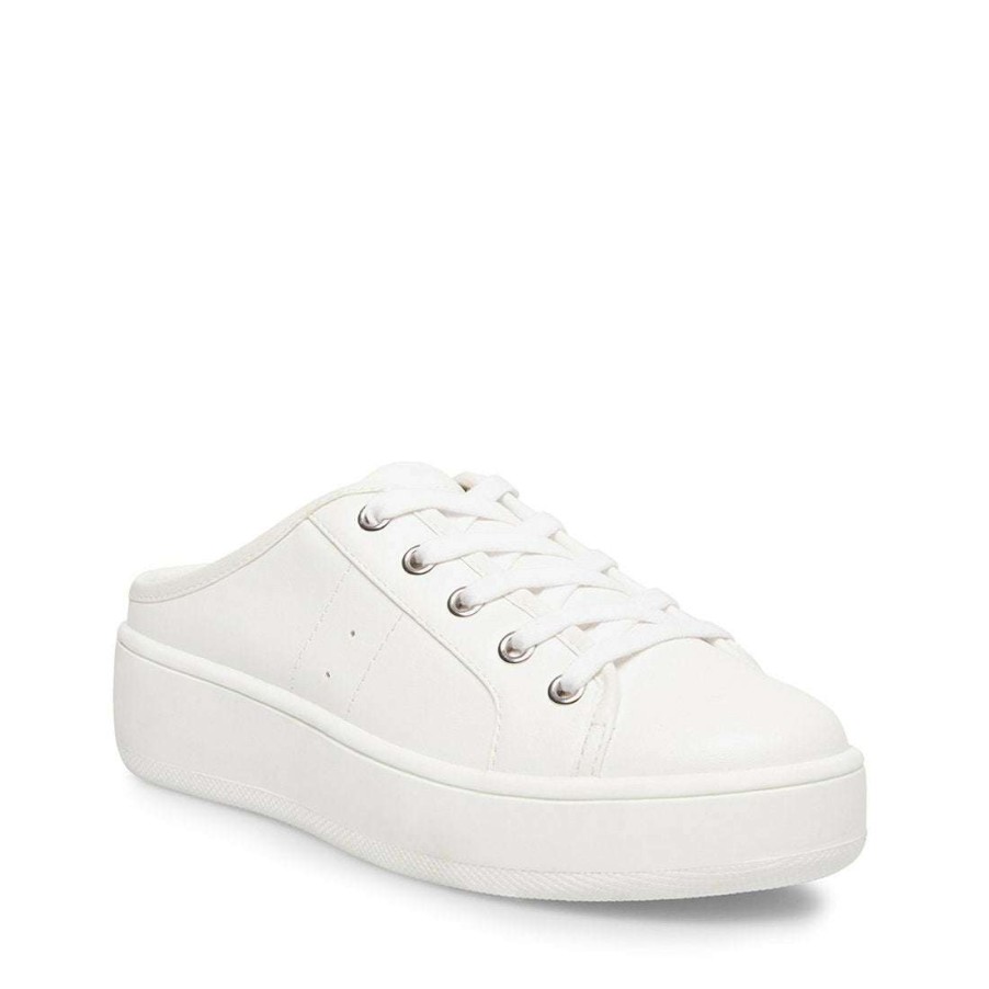 Sneakers * | Discount Stevemadden Balton White