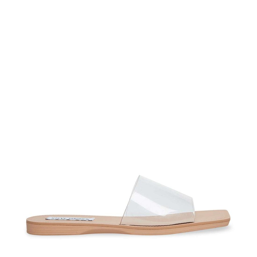 Sandals * | Best Pirce Stevemadden Nixi Clear