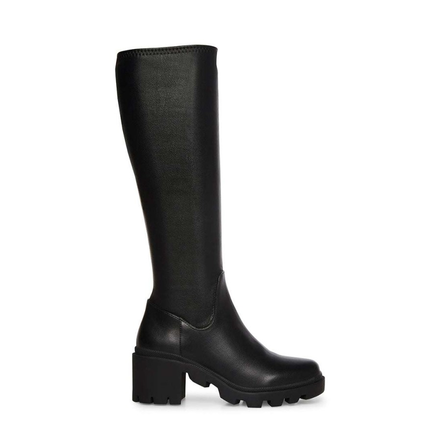 Boots * | Brand New Stevemadden Aberdeen Black