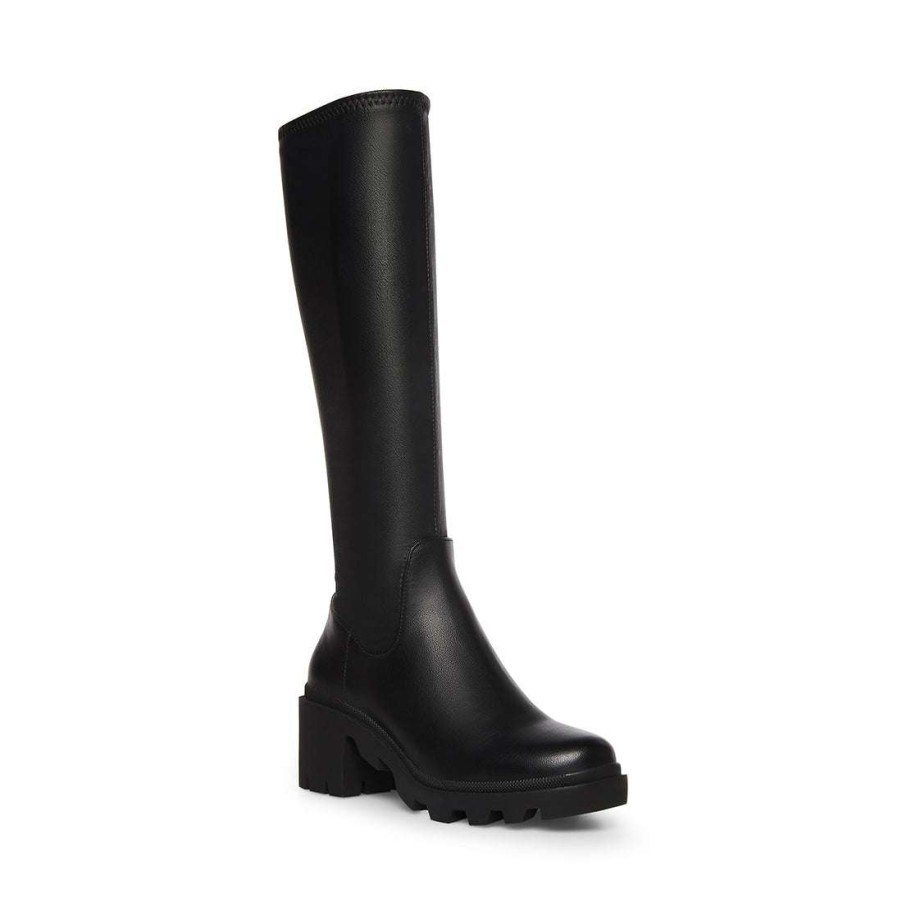 Boots * | Brand New Stevemadden Aberdeen Black