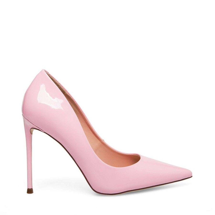 Heels * | Flash Sale Stevemadden Vala Pink Patent