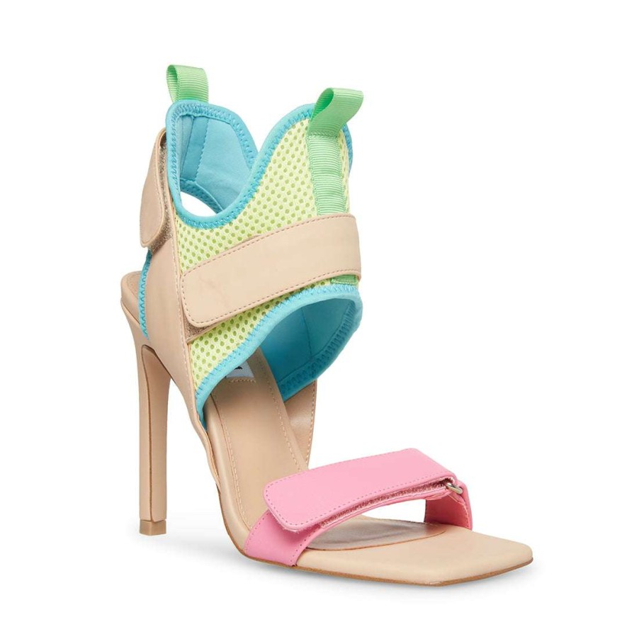 Heels * | Best Sale Stevemadden Virtual Tan Multi