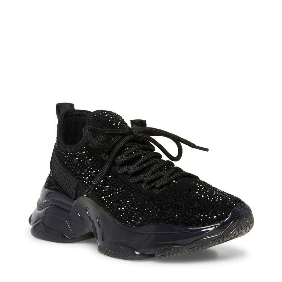 Sneakers * | Top 10 Stevemadden Maxima-R Black