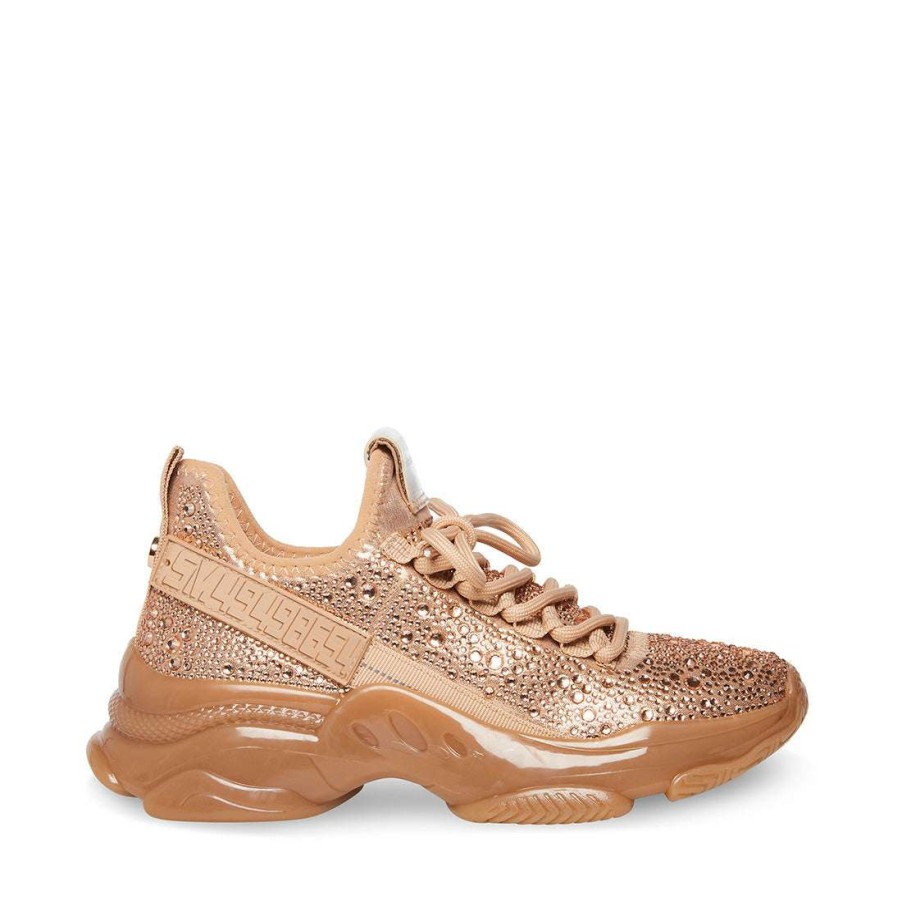 Sneakers * | Best Reviews Of Stevemadden Maxima-R Rose Gold