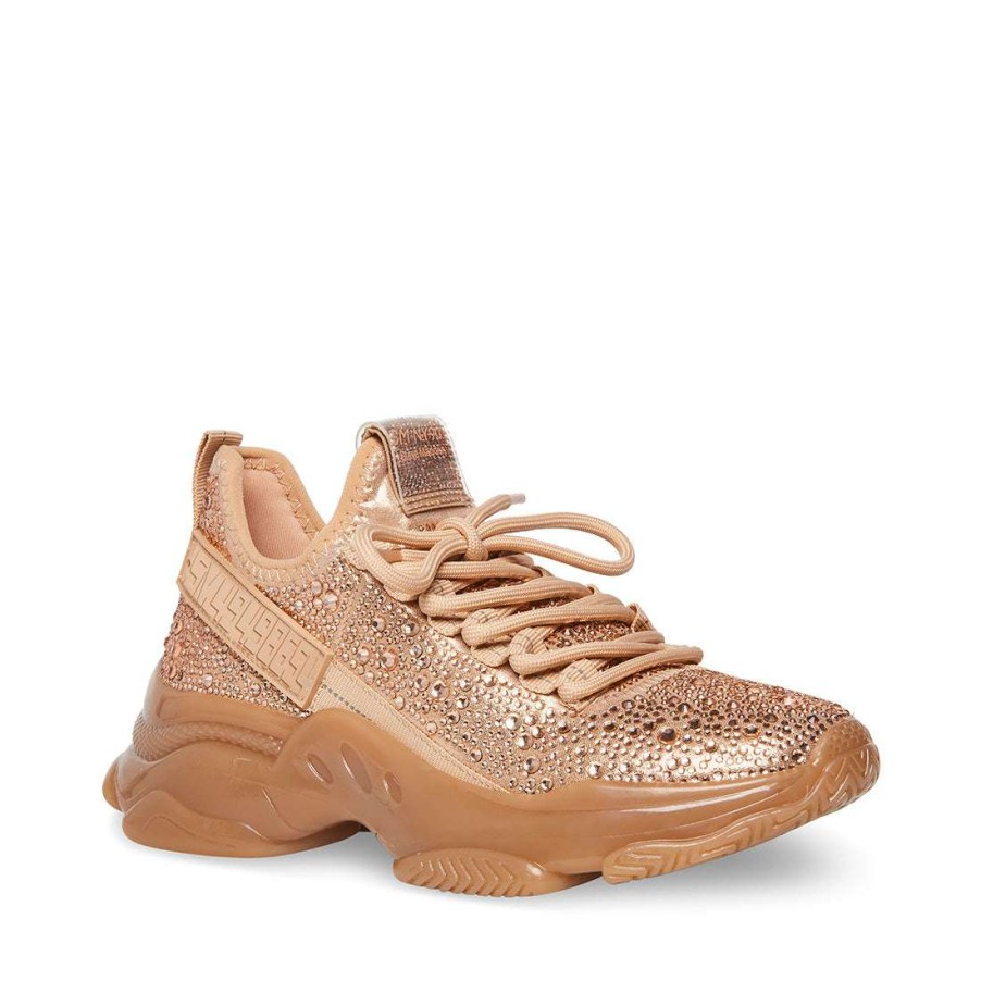 Sneakers * | Best Reviews Of Stevemadden Maxima-R Rose Gold