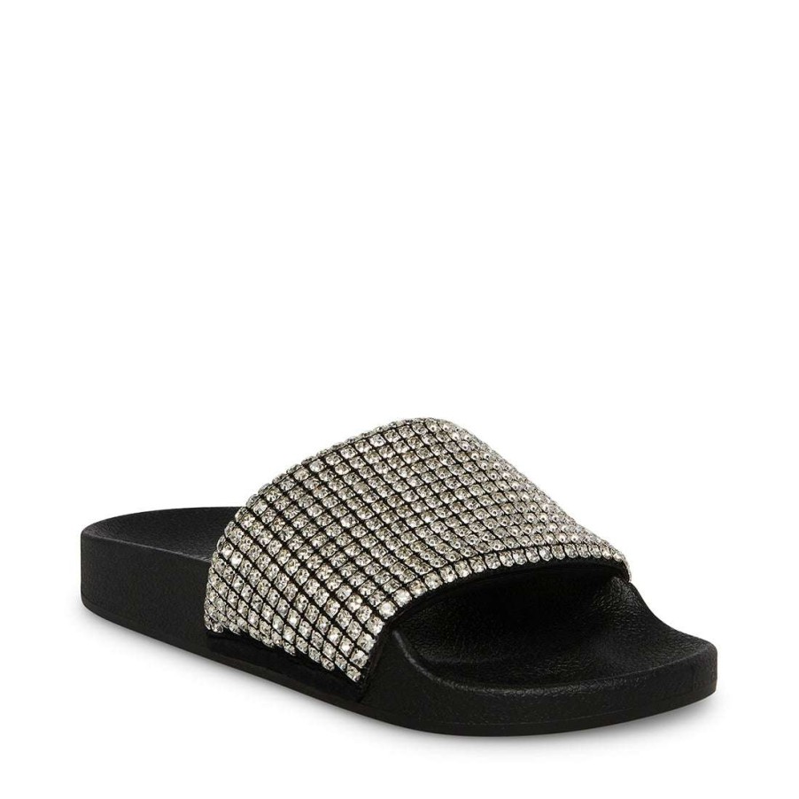 Sandals * | Outlet Stevemadden Sign Black Multi