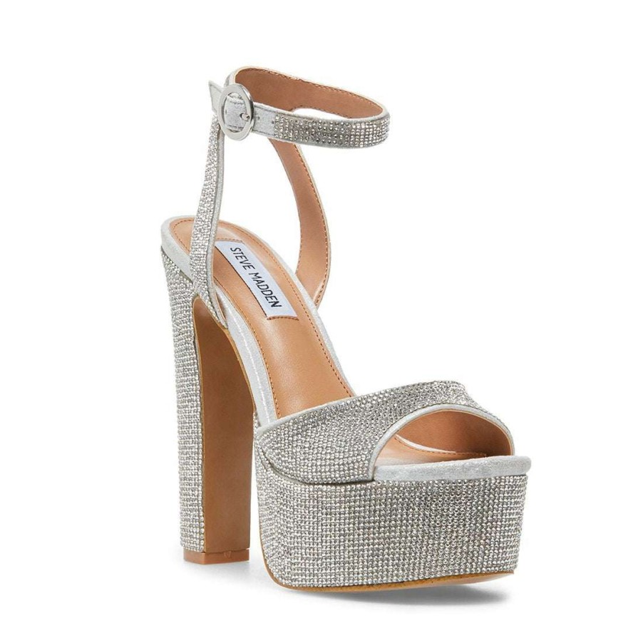 Heels * | Discount Stevemadden Skyla-R Rhinestones