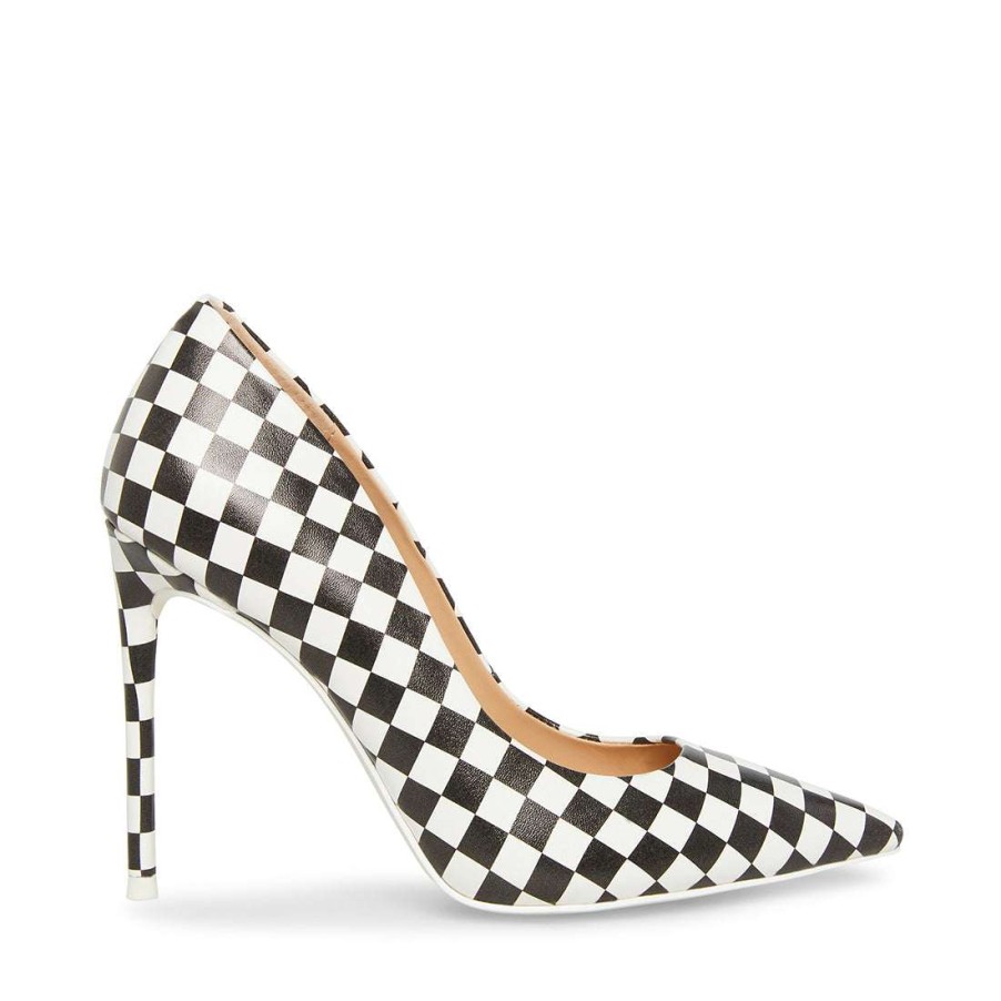 Heels * | Buy Stevemadden Vala Black/White